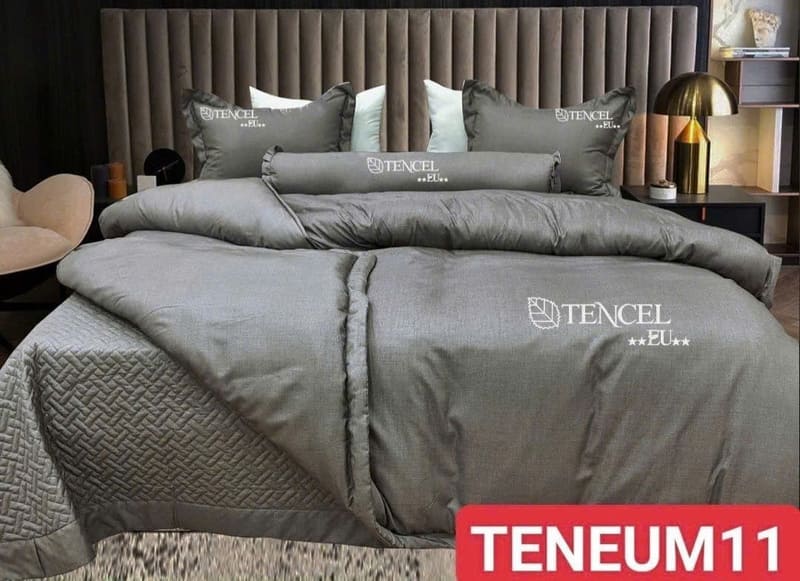 Bộ chăn ga gối Pyeoda Tencel EU xước 5 món M11