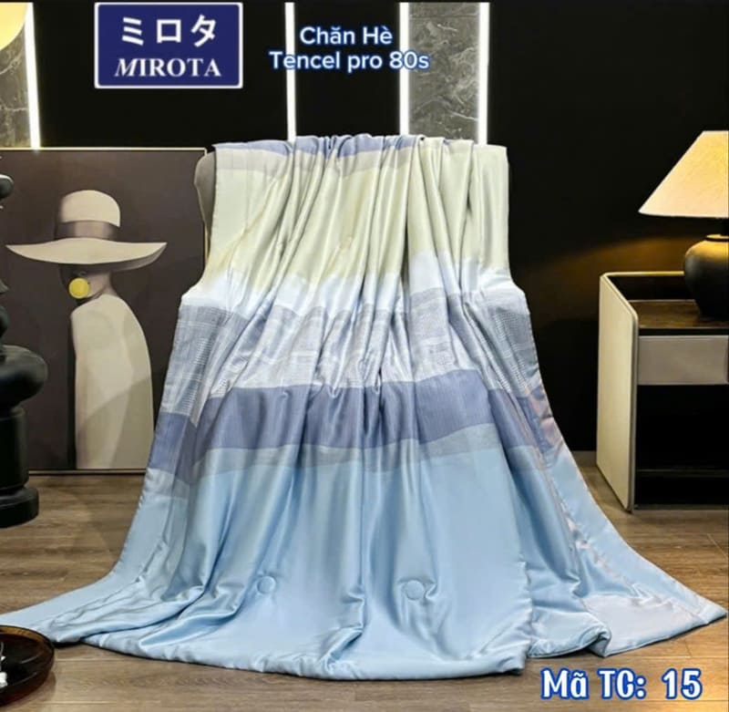 Chăn hè Nhật Bản Mirota Tencel Pro 80s mẫu TC 15